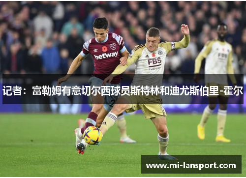 记者：富勒姆有意切尔西球员斯特林和迪尤斯伯里-霍尔